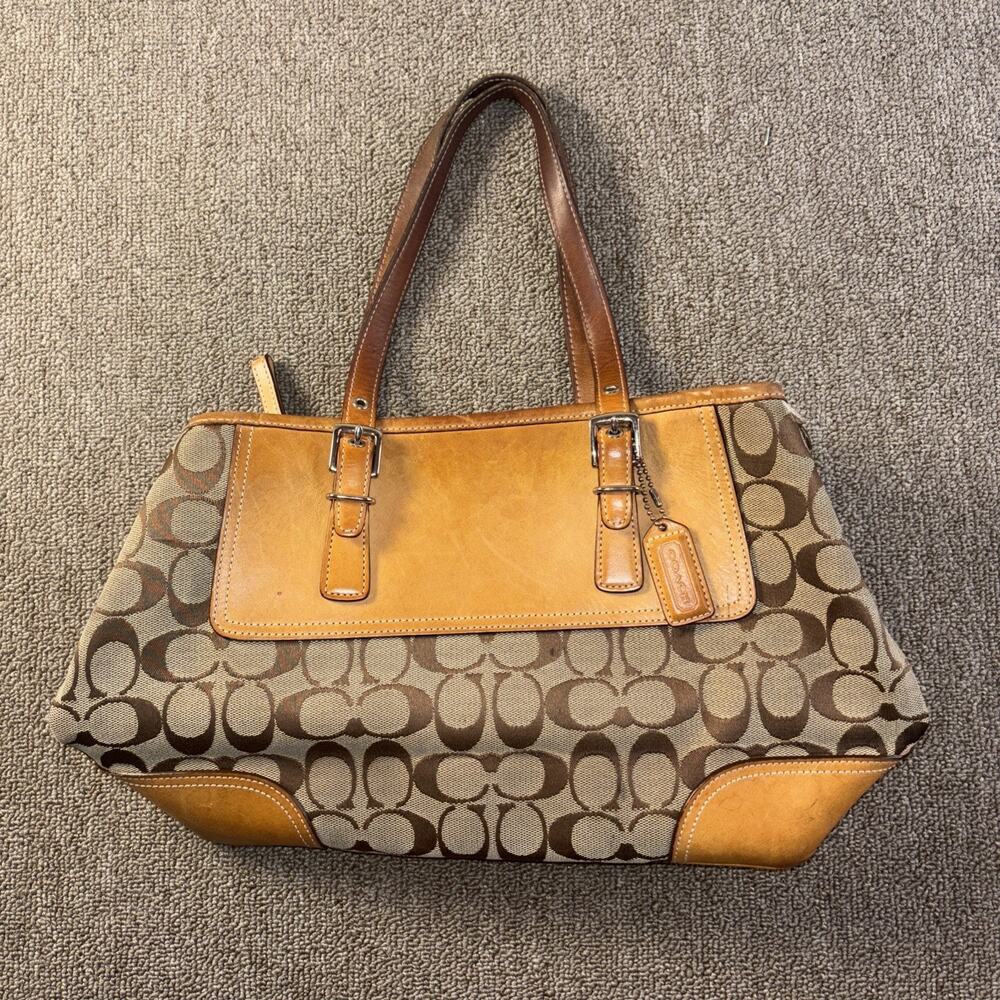Coach Jacquard Signature Style 6366 Bag